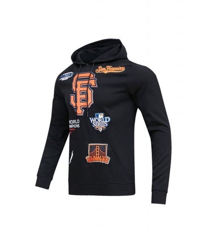 Men's Black San Francisco Giants Championship Pullover Hoodie $51.80 Sweatshirt