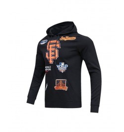 Men's Black San Francisco Giants Championship Pullover Hoodie $51.80 Sweatshirt