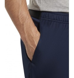 Men's Training Moisture-Wicking Knit Shorts Blue $21.03 Shorts