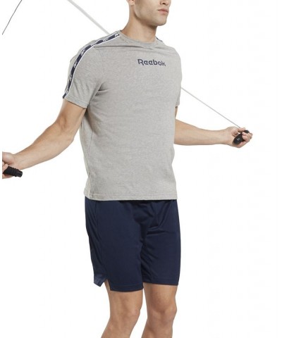 Men's Training Moisture-Wicking Knit Shorts Blue $21.03 Shorts