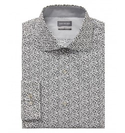 Men's Even Temp Never Tuck Slim Fit Dress Shirt Multi $18.57 Dress Shirts