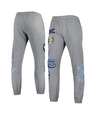 Men's Heather Gray North Carolina Tar Heels City Collection Fleece Sweatpants $52.80 Pants