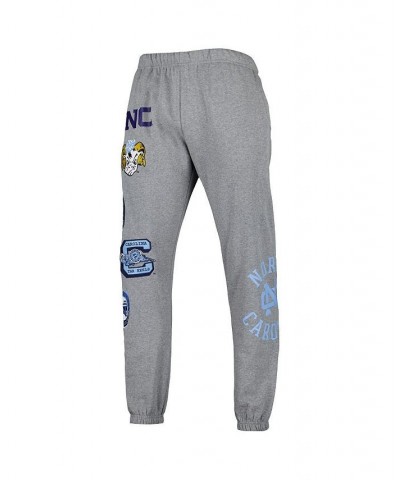 Men's Heather Gray North Carolina Tar Heels City Collection Fleece Sweatpants $52.80 Pants