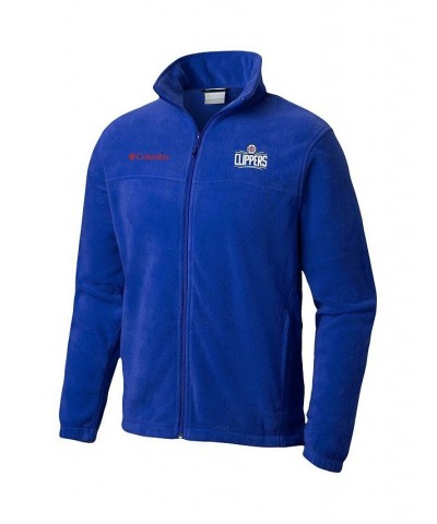 Men's Royal LA Clippers Big and Tall Steens Mountain 2.0 Full-Zip Jacket $41.00 Jackets