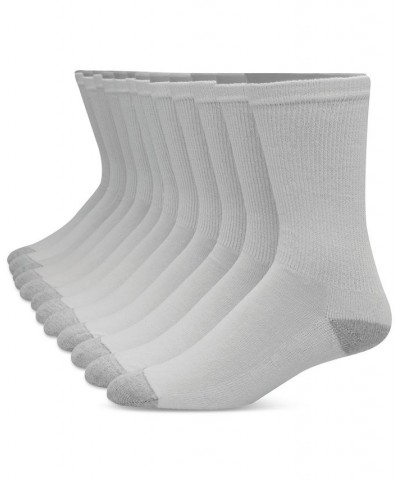 Men's 12-Pk. Ultimate Crew Socks White $10.58 Socks