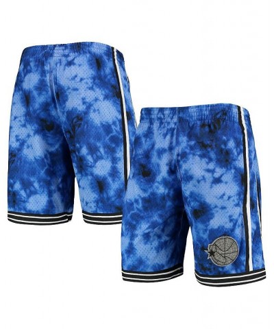 Men's Royal Golden State Warriors Hardwood Classics 1995 Galaxy Swingman Shorts $48.00 Shorts