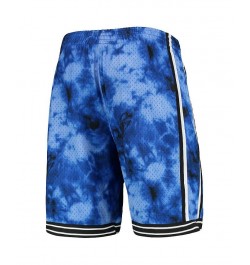 Men's Royal Golden State Warriors Hardwood Classics 1995 Galaxy Swingman Shorts $48.00 Shorts