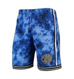 Men's Royal Golden State Warriors Hardwood Classics 1995 Galaxy Swingman Shorts $48.00 Shorts