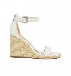 Women's Noshela Espadrille Wedge Dress Sandals White $42.84 Shoes