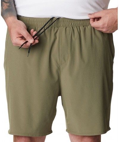 Men's Big & Tall Hike Shorts Green $17.30 Shorts