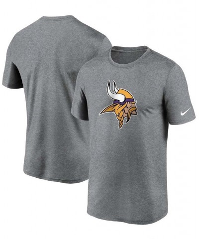 Men's Gray Minnesota Vikings Logo Essential Legend Performance T-shirt $21.00 T-Shirts