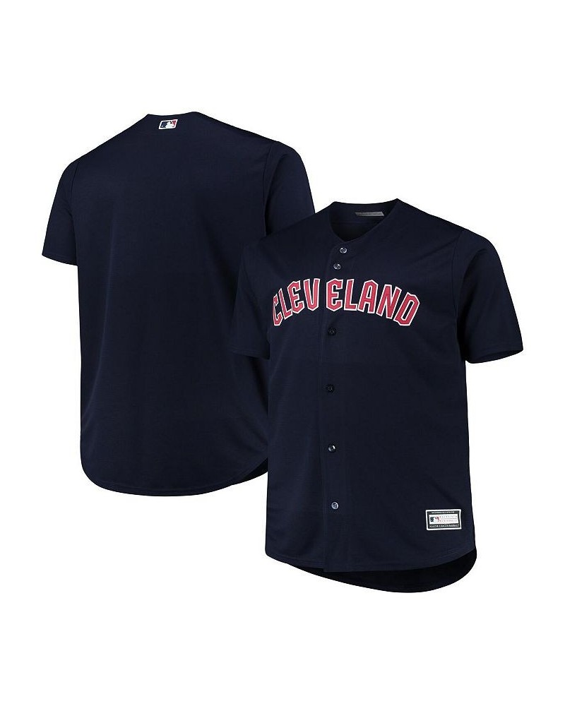 Men's Navy Cleveland Guardians Big and Tall Alternate Replica Team Jersey $55.00 Jersey