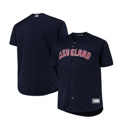 Men's Navy Cleveland Guardians Big and Tall Alternate Replica Team Jersey $55.00 Jersey