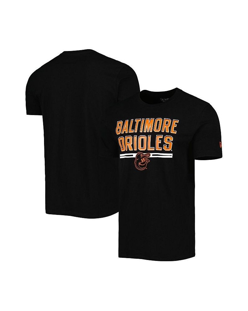 Men's Black Baltimore Orioles Batting Practice T-shirt $21.12 T-Shirts