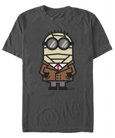 Despicable Me Men's Minions Invisible Man Costume Short Sleeve T-Shirt Gray $19.94 T-Shirts