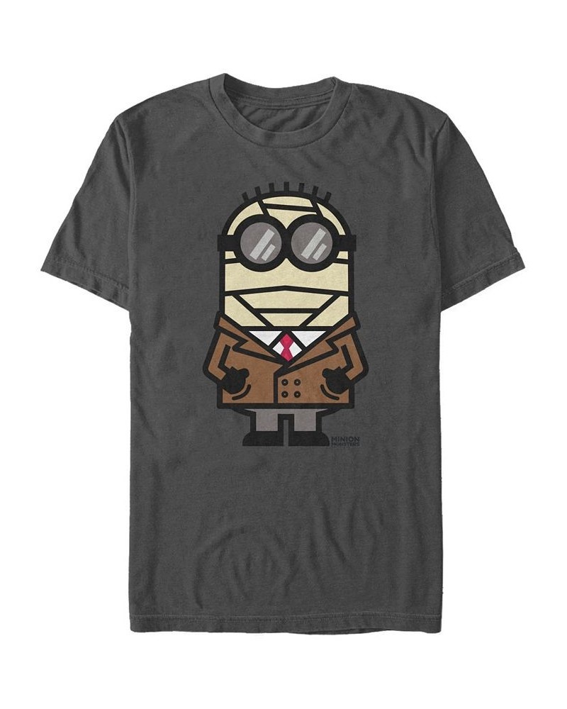 Despicable Me Men's Minions Invisible Man Costume Short Sleeve T-Shirt Gray $19.94 T-Shirts