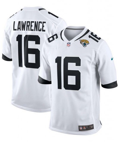 Men's Trevor Lawrence White Jacksonville Jaguars 2021 NFL Draft First Round Pick Game Jersey $49.22 Jersey