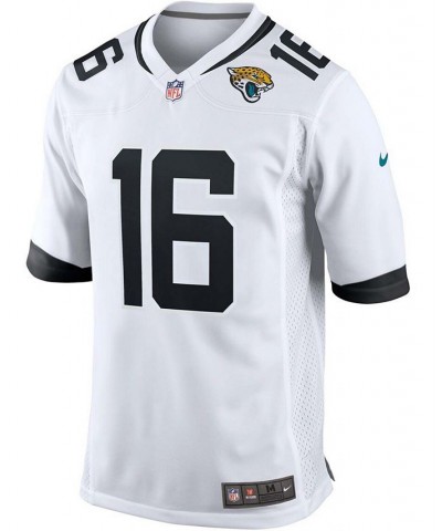 Men's Trevor Lawrence White Jacksonville Jaguars 2021 NFL Draft First Round Pick Game Jersey $49.22 Jersey