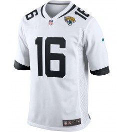 Men's Trevor Lawrence White Jacksonville Jaguars 2021 NFL Draft First Round Pick Game Jersey $49.22 Jersey