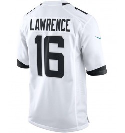 Men's Trevor Lawrence White Jacksonville Jaguars 2021 NFL Draft First Round Pick Game Jersey $49.22 Jersey