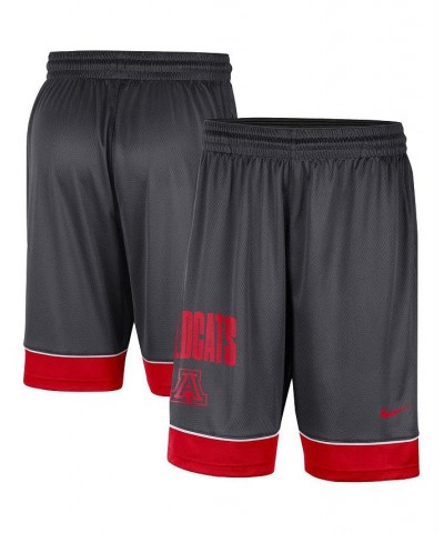 Men's Charcoal, Red Arizona Wildcats Fast Break Shorts $20.25 Shorts