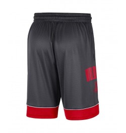 Men's Charcoal, Red Arizona Wildcats Fast Break Shorts $20.25 Shorts