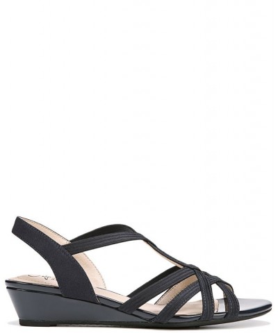 Yaya Strappy Dress Sandals Blue $38.40 Shoes