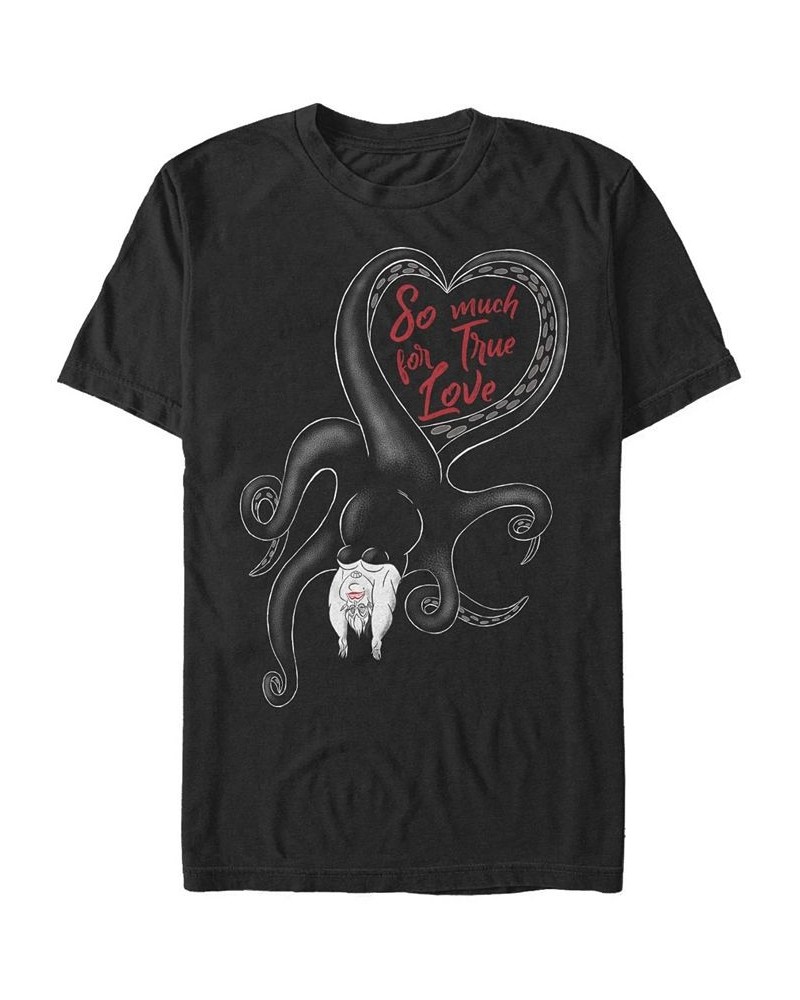 Men's No True Love Short Sleeve Crew T-shirt Black $20.29 T-Shirts