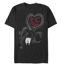 Men's No True Love Short Sleeve Crew T-shirt Black $20.29 T-Shirts