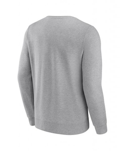 Men's Branded Heather Gray New York Jets Playability Pullover Sweatshirt $27.95 Sweatshirt