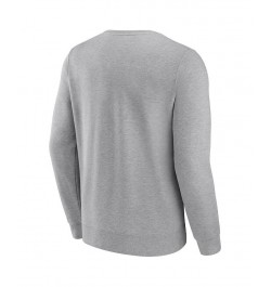 Men's Branded Heather Gray New York Jets Playability Pullover Sweatshirt $27.95 Sweatshirt