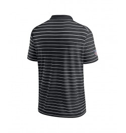 Men's Black San Francisco 49ers Sideline Lock Up Victory Performance Polo Shirt $34.40 Polo Shirts