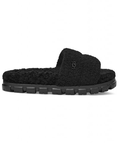 Cozetta Curly Slip-On Sandals Black $38.50 Shoes