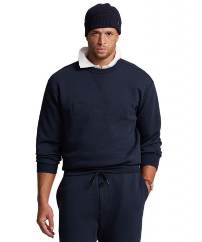 Men's Big & Tall Logo Double-Knit Sweatshirt Blue $29.14 Sweatshirt