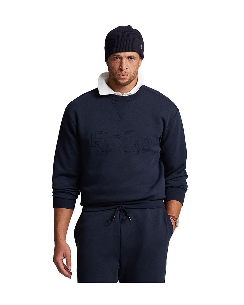 Men's Big & Tall Logo Double-Knit Sweatshirt Blue $29.14 Sweatshirt