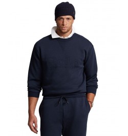 Men's Big & Tall Logo Double-Knit Sweatshirt Blue $29.14 Sweatshirt