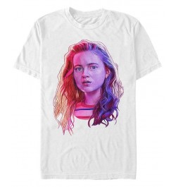 Men's Stranger Things Max Big Face Short Sleeve T-shirt White $19.59 T-Shirts