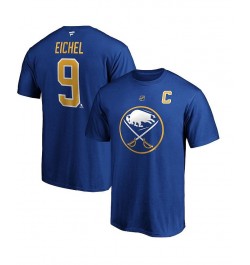 Men's Branded Jack Eichel Royal Buffalo Sabres Authentic Stack Name and Number T-shirt $22.25 T-Shirts