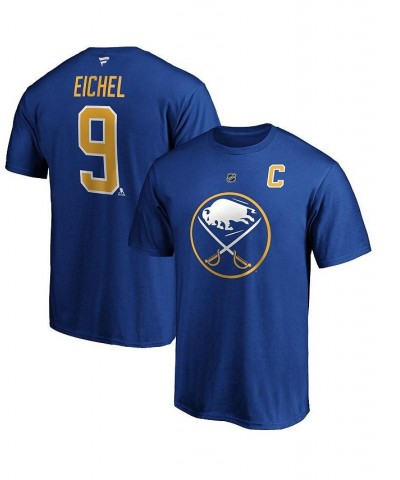 Men's Branded Jack Eichel Royal Buffalo Sabres Authentic Stack Name and Number T-shirt $22.25 T-Shirts