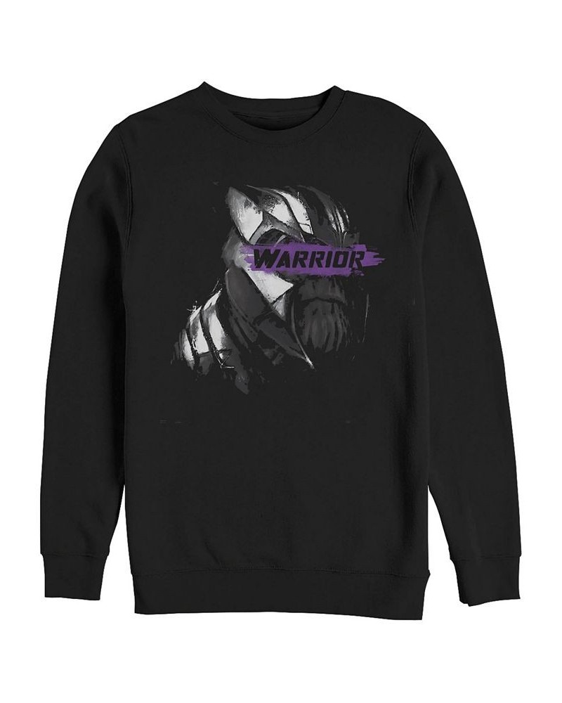 Marvel Men's Avengers Endgame Thanos Mad Warrior, Crewneck Fleece Black $29.69 Sweatshirt