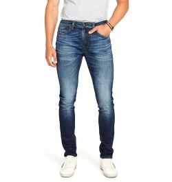 Men's Skinny Max Stretch Jeans Blue $35.11 Jeans