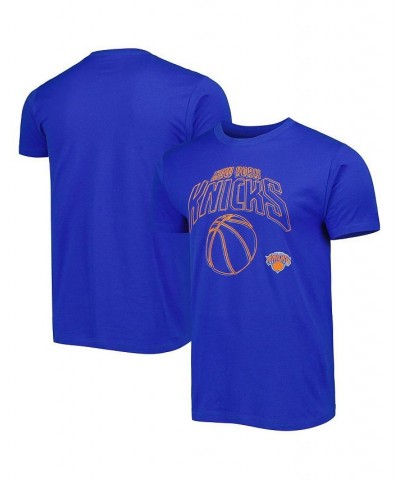 Men's and Women's Blue New York Knicks Element Logo Pop T-shirt $18.45 Tops