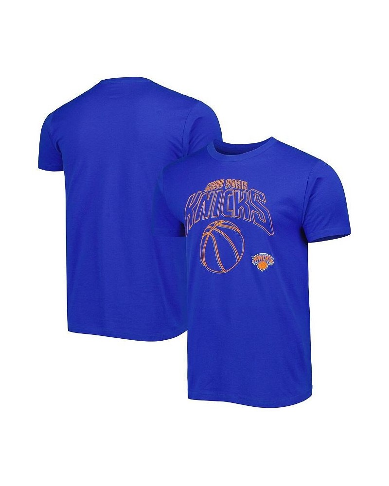 Men's and Women's Blue New York Knicks Element Logo Pop T-shirt $18.45 Tops