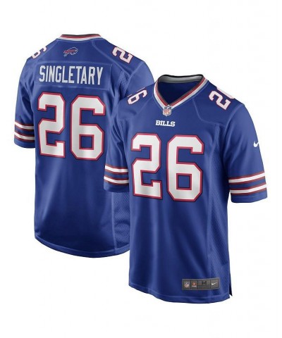 Men's Devin Singletary Royal Buffalo Bills Game Player Jersey $49.00 Jersey