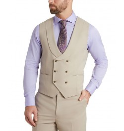 Men's Classic-Fit Tan Suit Vest Tan/Beige $23.50 Suits