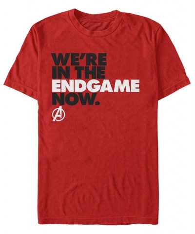 Marvel Men's Avengers Endgame We're in the Game Now, Short Sleeve T-shirt Red $17.84 T-Shirts