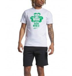 Men's Shamrock Graphic Short-Sleeve T-Shirt White $11.00 T-Shirts