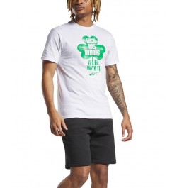 Men's Shamrock Graphic Short-Sleeve T-Shirt White $11.00 T-Shirts