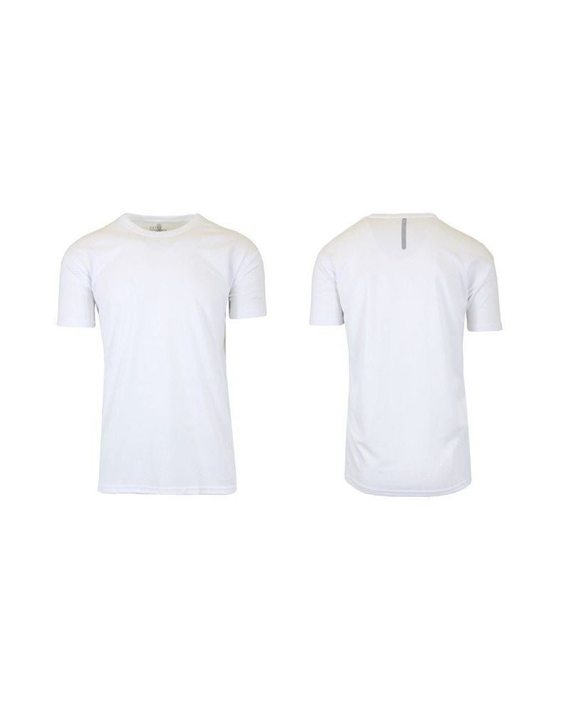 Men's Short Sleeve Moisture-Wicking Quick Dry Performance Tee White $15.40 T-Shirts