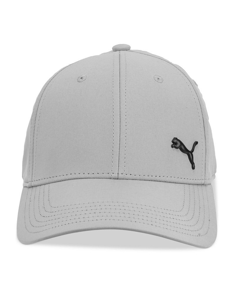 Men's Alloy Solid Color Cat Logo Stretch Fit Cap Oxford $14.62 Hats